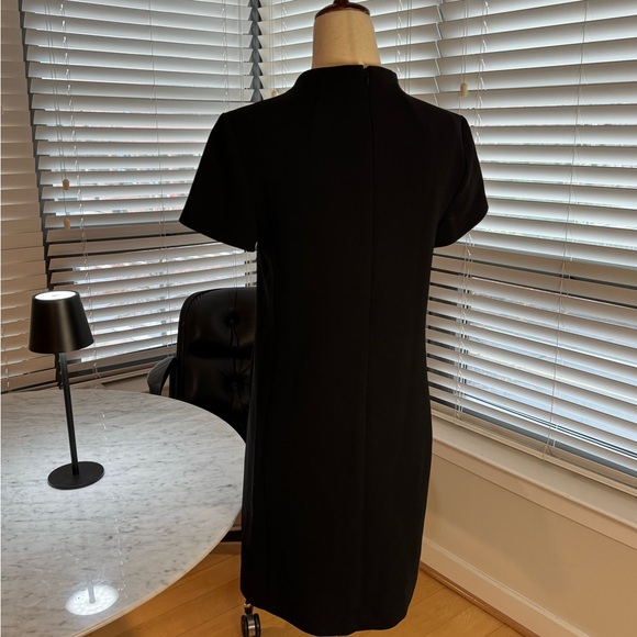 Theory black dress with short sleeves and mock neck - Size 2 - Small - Picture 8 of 10